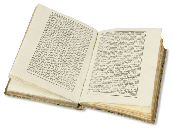 John Napier - Zehentausend Logarithmi. 1637. - Angeb.: Vlacq, Canon triangulorum - 