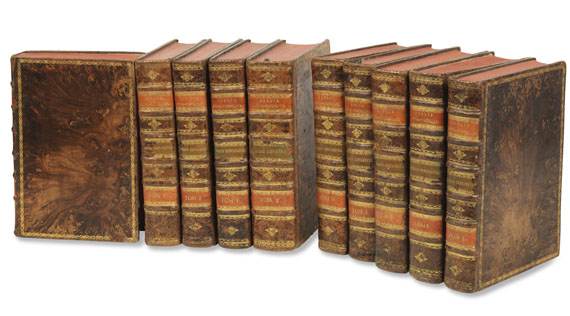  Biblia hispanica - La Biblia Vulgata Latina, traducida en espanol. 10 Bde. - 
