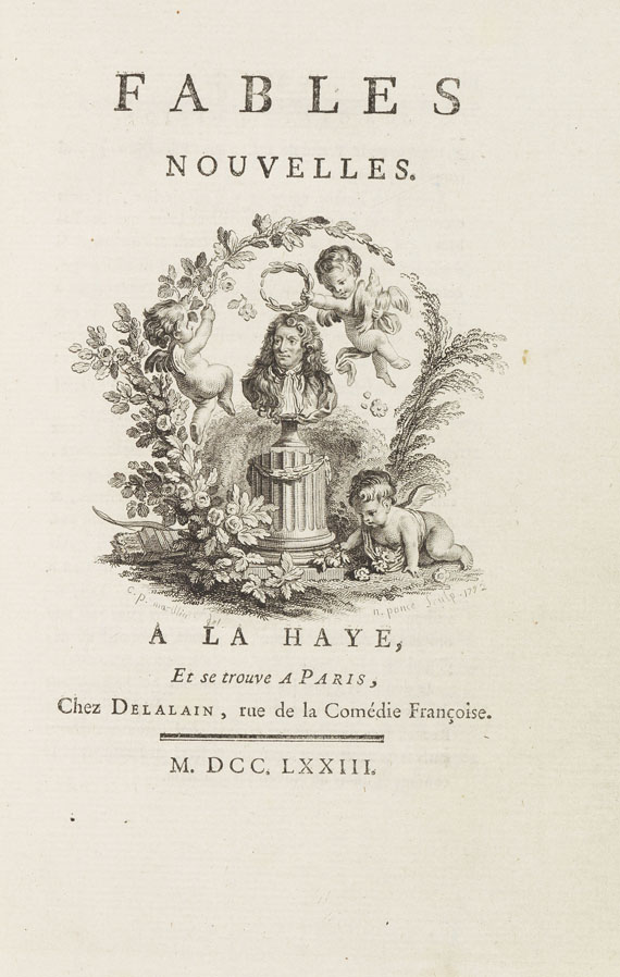 Claude-Joseph Dorat - Fables nouvelles. 1773 - 