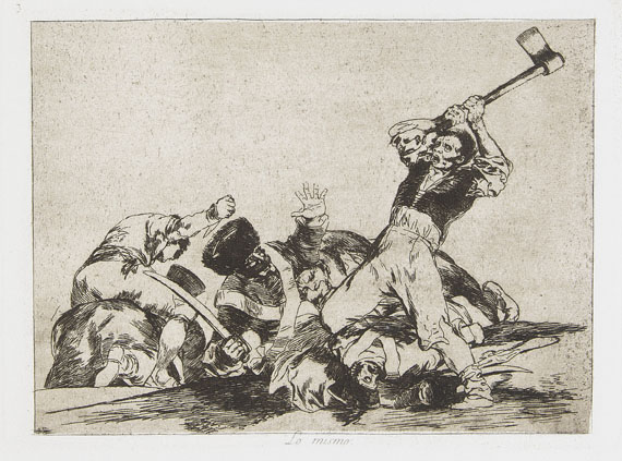 Francisco de Goya - Los desastres de la guerra - 