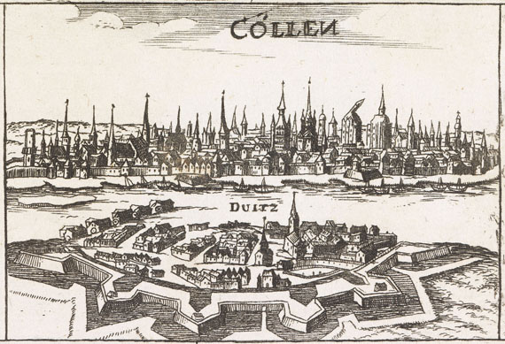  Rhein - 1 Bl. Beschreibung des gantzen Rheinstroms (Lochner). - 