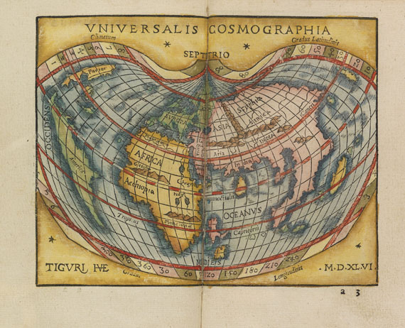 Johannes Honter - Rudimentorum Cosmographicorum libri III. - 