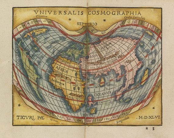 Johannes Honter - Rudimentorum Cosmographicorum libri III.