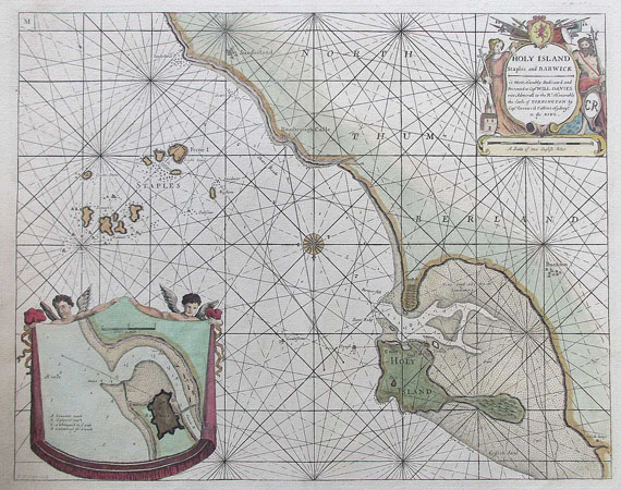  Großbritannien - 2 Bll. Nordengland + Ostküste (G. Collins).