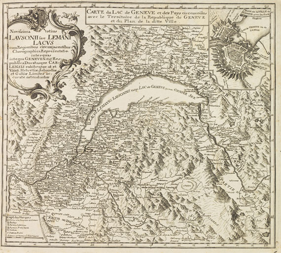 Atlanten - Walser, Gabriel, Schweizerischer Atlas bestehend in 19 Carten.