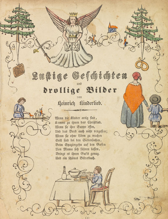 Heinrich Hoffmann - Kinderbuch - Lustige Geschichten