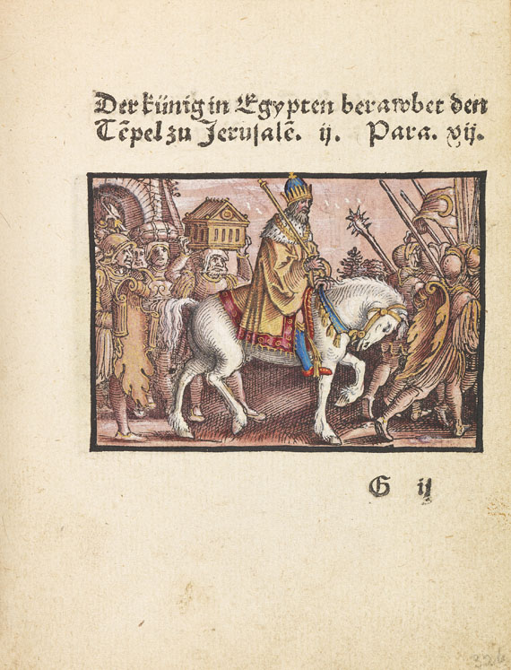 Hans Sebald Beham - Biblische Historien. 1536 - 