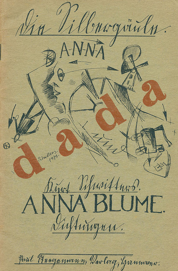 Kurt Schwitters - Anna Blume. 2. Ausgabe