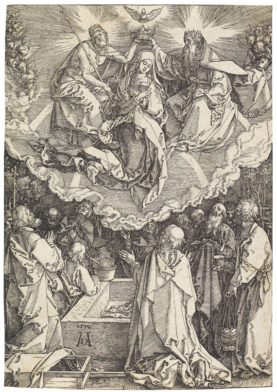 Albrecht Dürer - 1 Bl. Maria Himmelfahrt und Krönung.