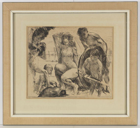 Lovis Corinth - Die Waffen des Mars - Frame image
