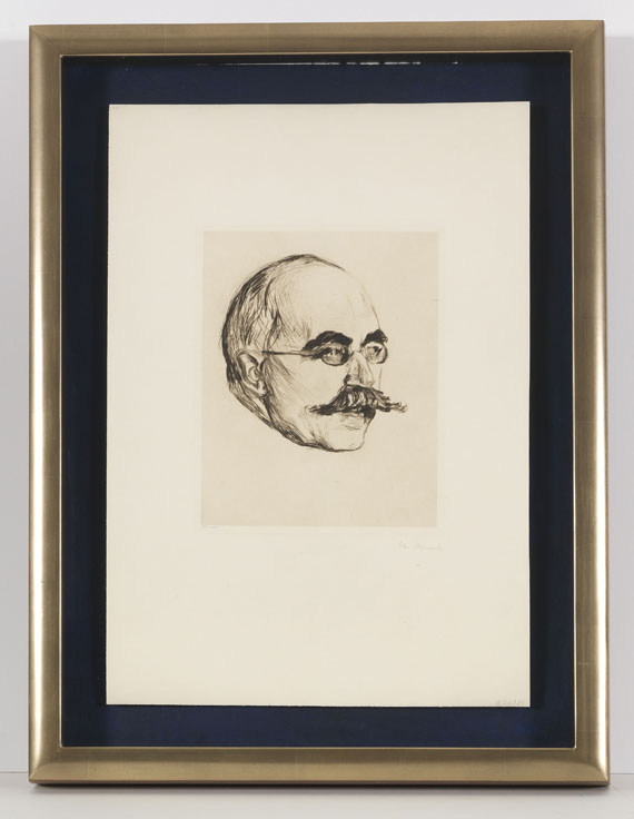 Edvard Munch - Gustav Schiefler - Frame image
