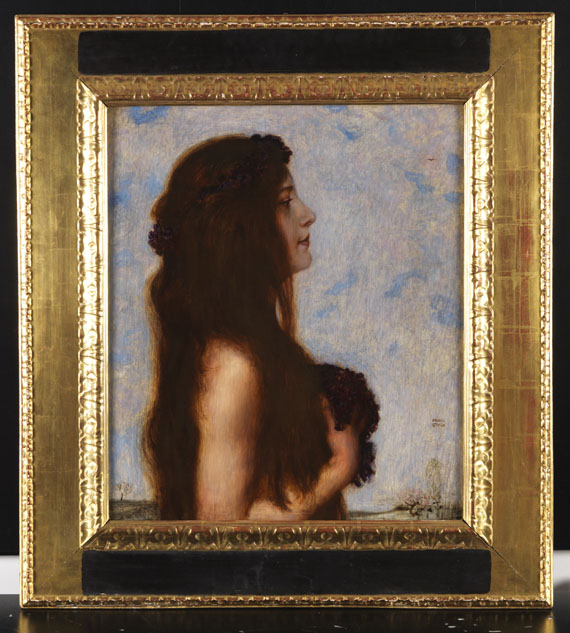 Franz von Stuck - Frühling - Frame image