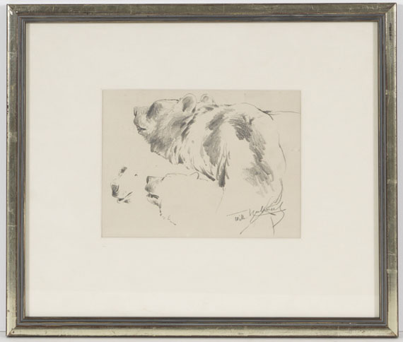 Wilhelm Kuhnert - Bären-Studien - Frame image