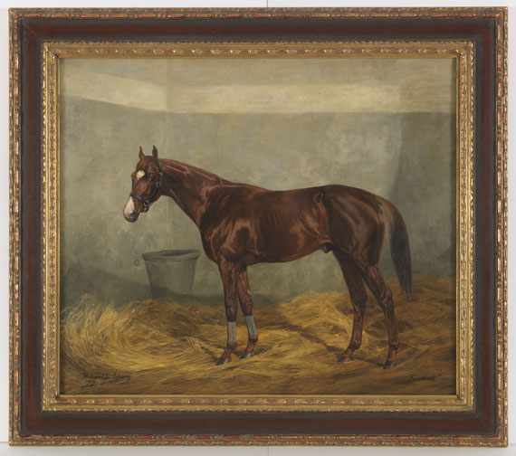 Richard Benno Adam - Das Rennpferd "Fantôme" - Frame image