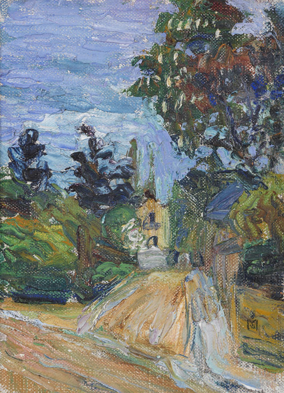 Gabriele Münter - Straße nach Belle-vue