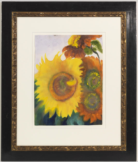 Emil Nolde - Sonnenblumen - Frame image