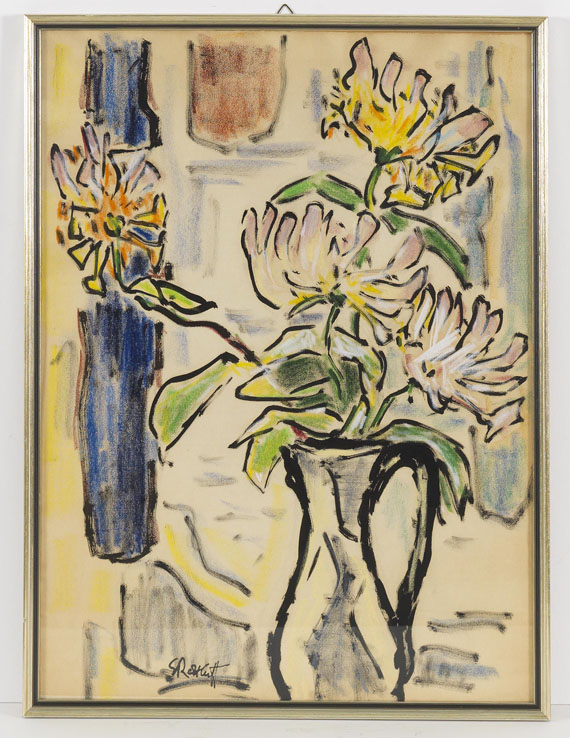 Karl Schmidt-Rottluff - Blumenstillleben - Frame image