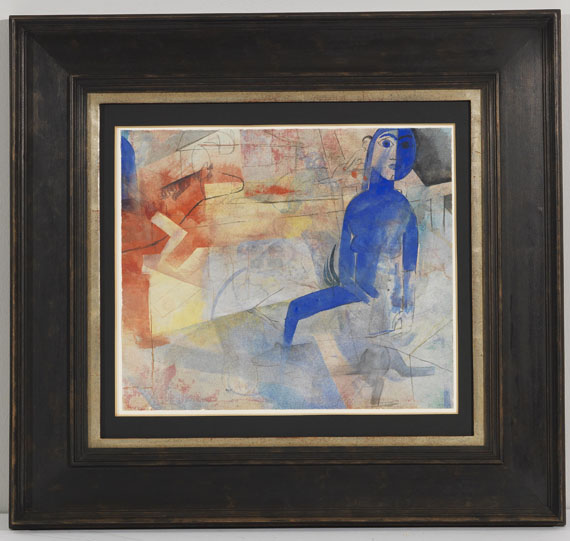 Heinrich Campendonk - Blaue Figur - Frame image