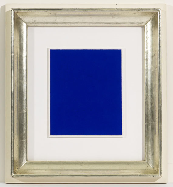 Yves Klein - Monochrome bleu (IKB 262) - Frame image