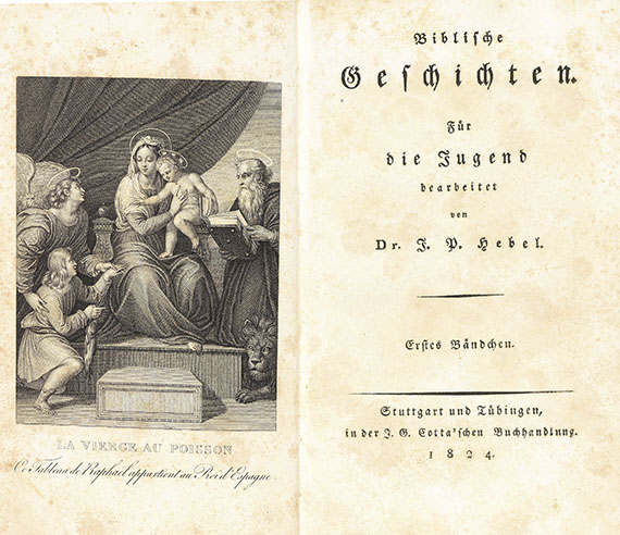 Johann Peter Hebel - Biblische Geschichten. Für die Jugend bearbeitet. 2 Bde.
