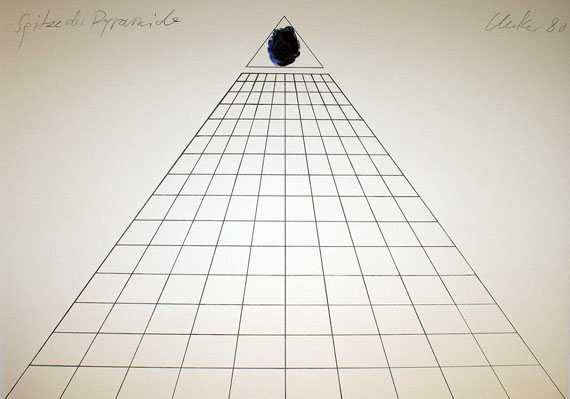 Günther Uecker - Spitze der Pyramide - 