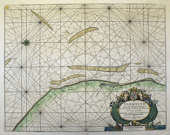 Großbritannien - 3 Bll. Harwich / Yarmouth / River Humber (Greenvile Collins). - 