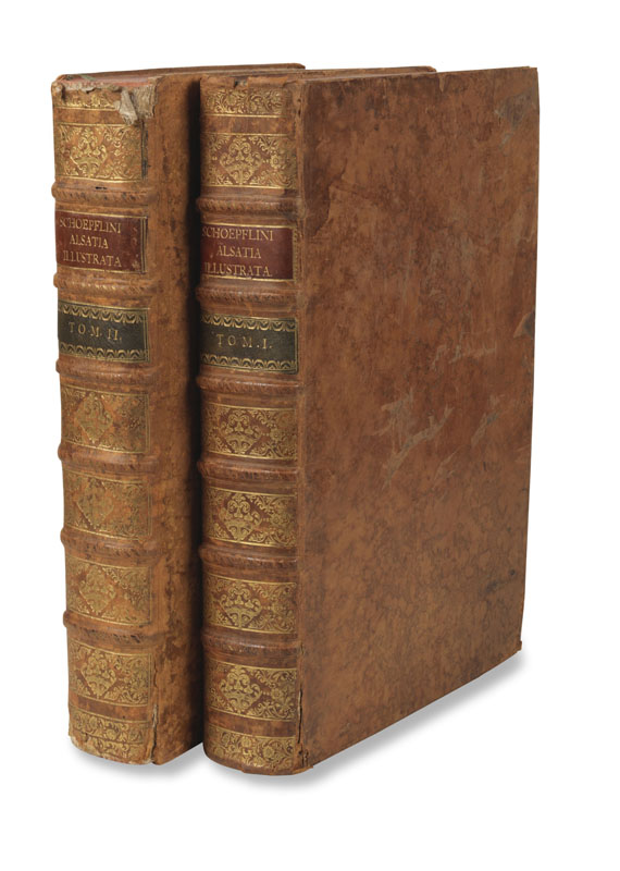 Johann Daniel Schoepflin - Alsatia illustrata, 2 Bde. - 