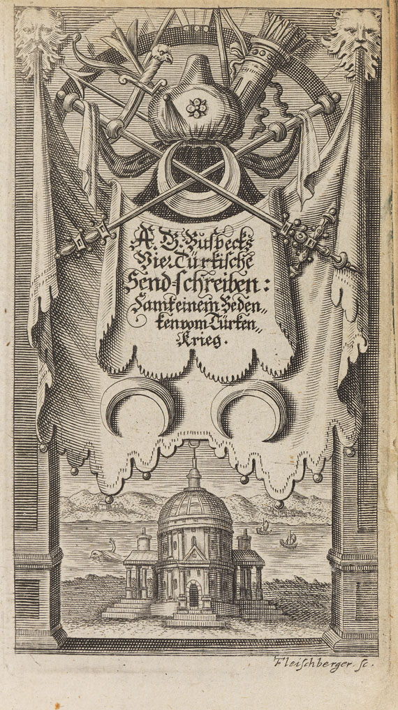 Augerius Gislenius von Busbeck - Vier Sendschreiben der türkischen Botschaft - 