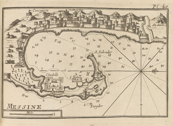  Atlanten - Roux, Joseph, Receuil des principaux plans des ports. 1764