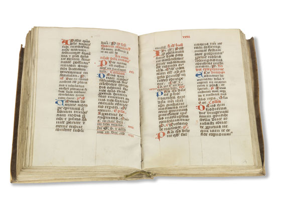   - Missale von Mechelen (Pergament-Manuskript). Um 1420. - 