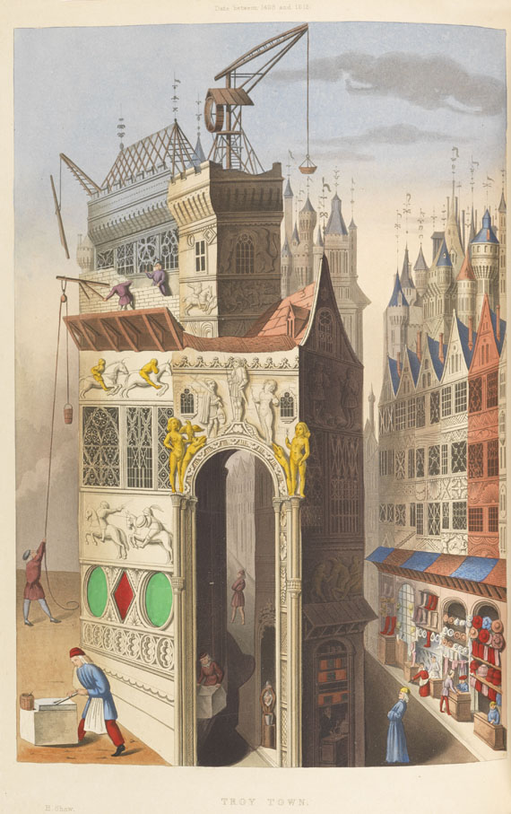 Henry Shaw - Dresses and Decorations of the Middle Ages. 2 Bde. - 