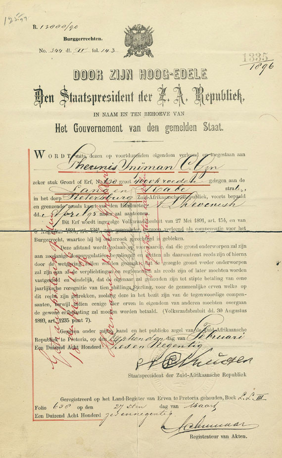   - P. Krüger, H. Hoover, H. Truman, Zus. 4 Tle. - 