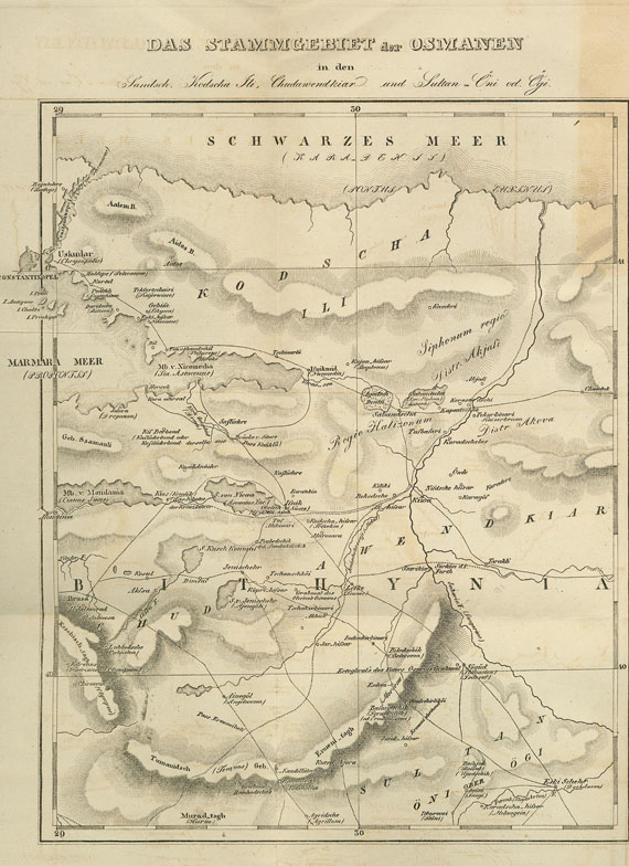 Joseph von Hammer-Purgstall - Geschichte des Osmanischen Reiches. 2. A. 4 Bde.