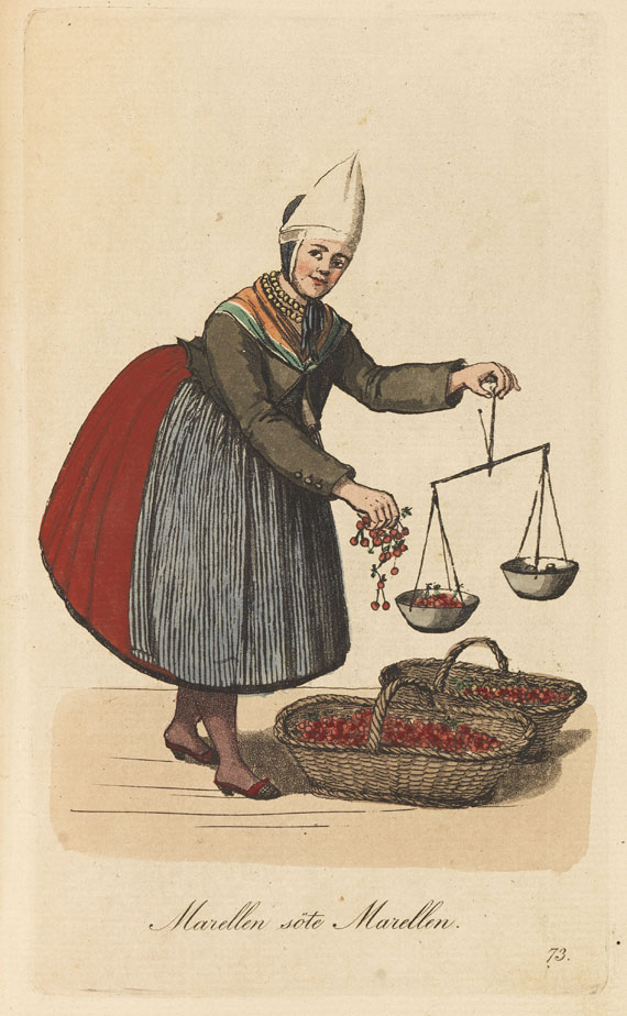 Christoffer Suhr - Der Ausruf in Hamburg. 1808. - 