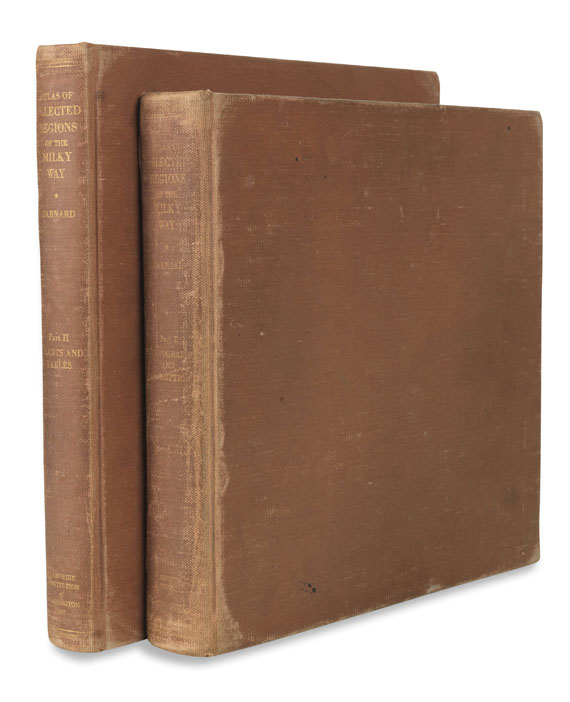 Edward Emerson Barnard - Photographic Atlas of selected regions of the Milky Way, 2 Bde. - 