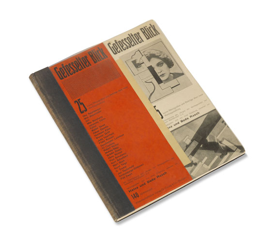   - Gefesselter Blick. 25 kurze Monographien u. Beiträge über neue Werbegestaltung - 