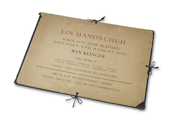 Max Klinger - Ein Handschuh - 