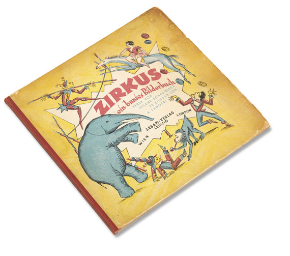 Helene Scheu-Riesz - Zirkus, ein buntes Bilderbuch - 