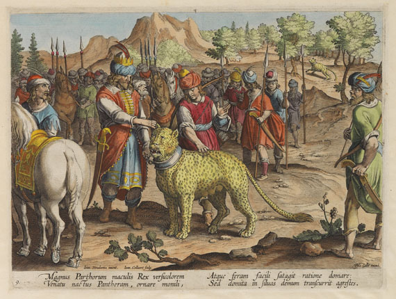Jan van der Straet - Venationes Ferarum, Avium, Piscium. 2 Bde - 