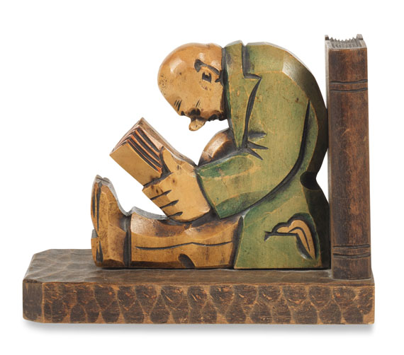   - Sammlung Buchstützen. 26 Tle. - 