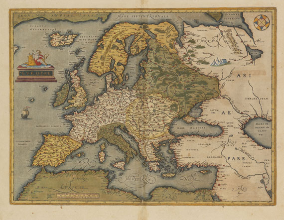 Europa - 1 Bl. Europae (Ortelius).
