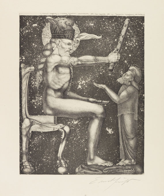 Ernst Fuchs - Samson.