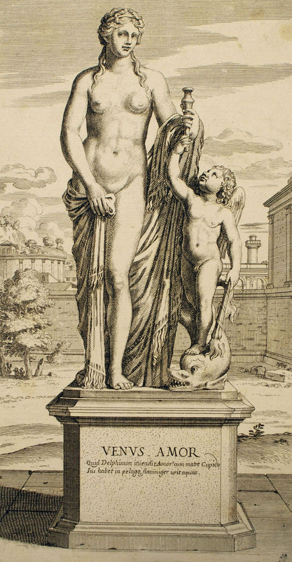  Antike - 78 Bll. Antike (Vasen, Masken, Portale, Statuen). - 