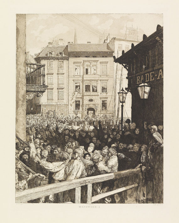 Max Klinger - Dramen. VI Motive in X Blättern - Opus IX - 