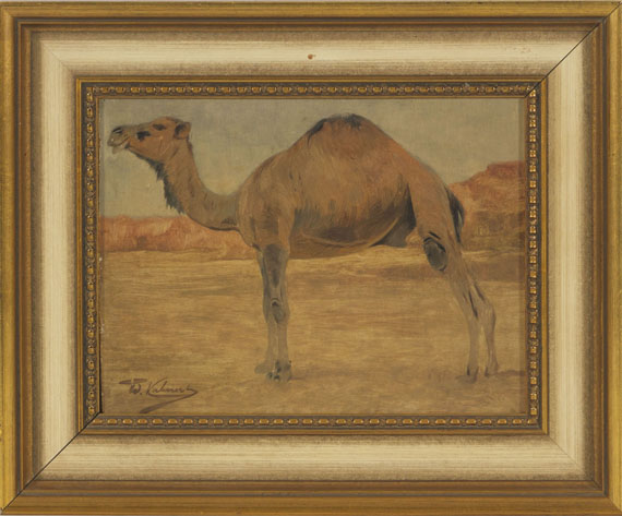 Wilhelm Kuhnert - Dromedar - Frame image