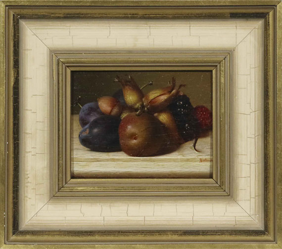 Jakob Lehnen - Stillleben mit Früchten und Nüssen - Frame image