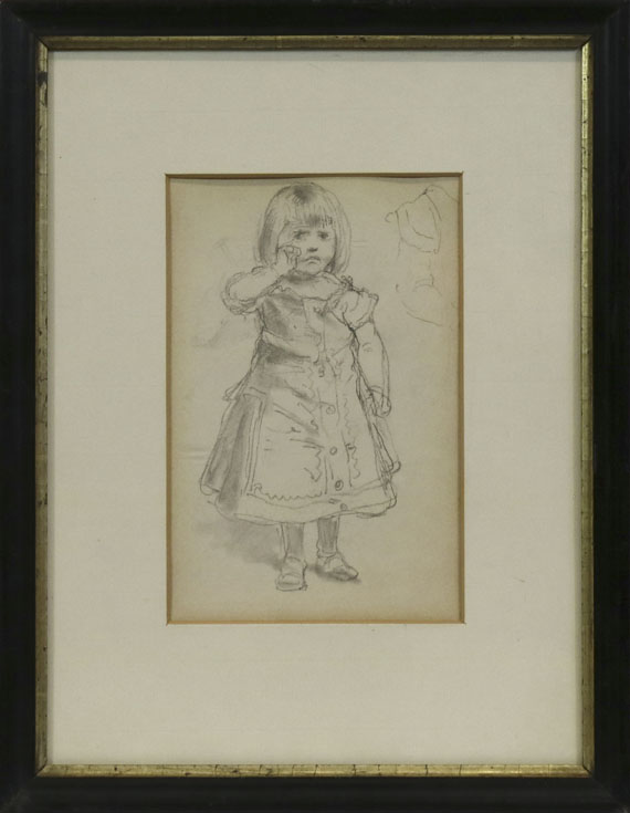 Anton von Werner - Die Tochter des Künstlers - Frame image