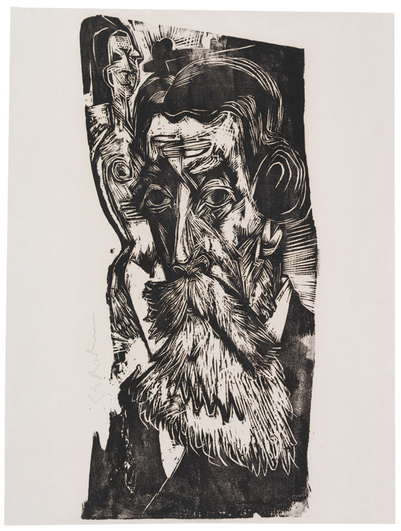 Ernst Ludwig Kirchner - Kopf Ludwig Schames