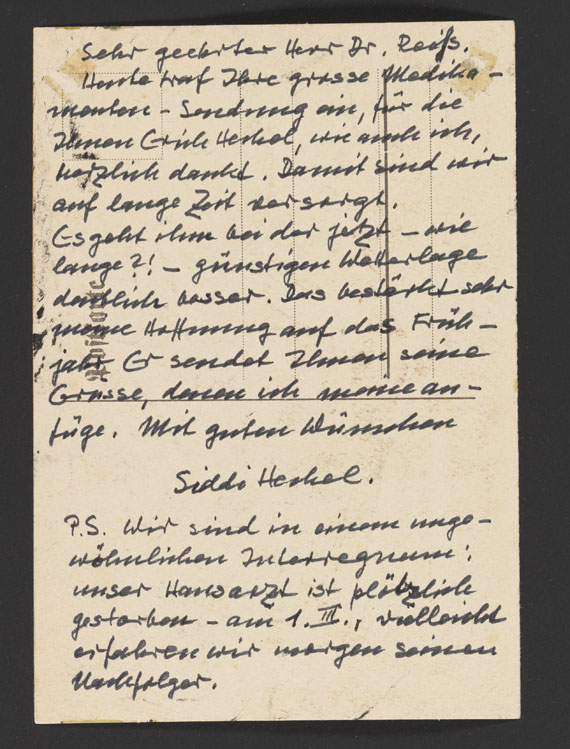 Erich Heckel - Stehender weiblicher Akt - 