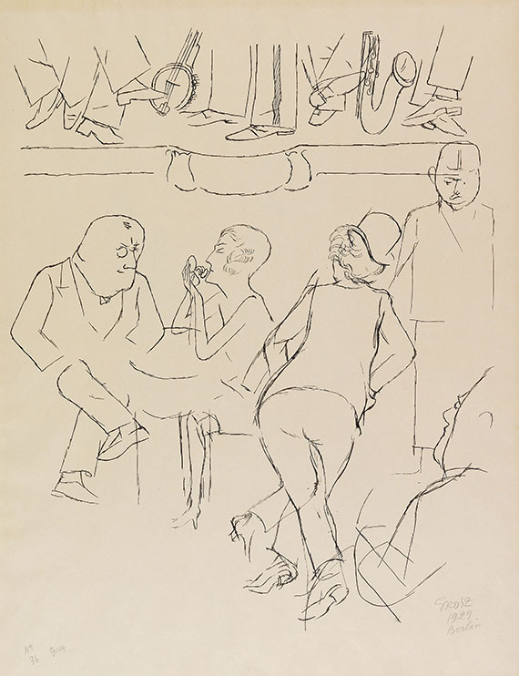 George Grosz - Tanzlokal Berlin